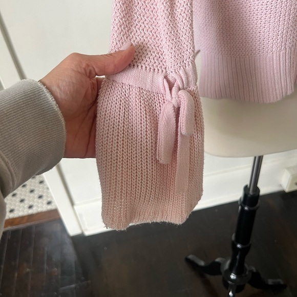 Loft Pink Bell Sleeve Sweater XS - Picture 7 of 8
